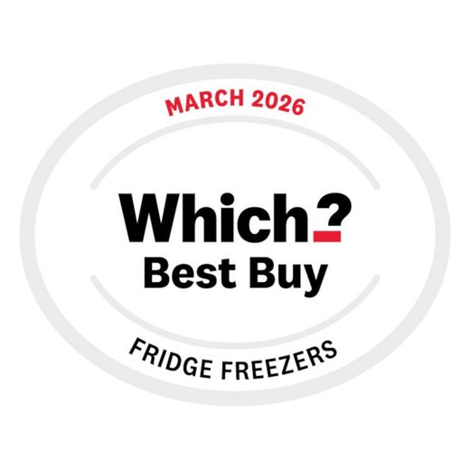 Hisense KitchenFit Eclipse Series RB5K330GSFC 186cm 60/40 Total No Frost Fridge Freezer - Black / Stainless Steel - Award